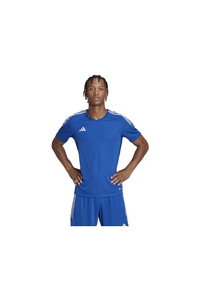 adidas Men's Football T-shirt - Tiro 23 Jsy, HR4611 Blue