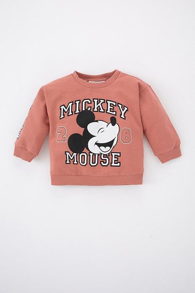 DeFacto Disney Mickey and Minnie Baby Boy Sweatshirt - Z6386a223sp