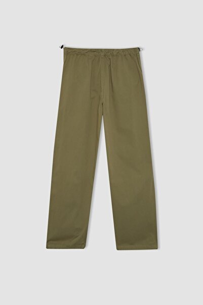 DeFacto Coool Beli Paçası Lastikli Paraşüt Gabardin Pantolon A2281ax23au