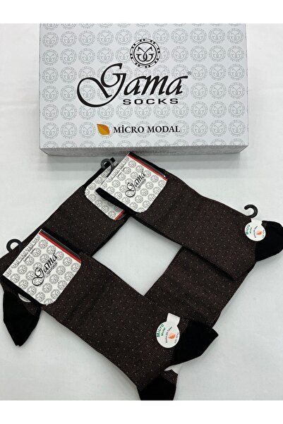 Gama Çorap Ανδρικές λεπτές καλοκαιρινές κάλτσες με μοτίβο 4 τεμαχίων