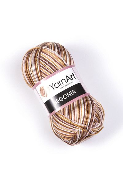 Yarnart Begonıa Melange Marbled Mercerized Πλεκτό Νήμα Χειροποίητο Marbled-506