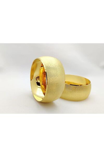 barisiva gold 22 Ayar Altın Kaplama Kadın 4 Cm Eninde Bilezik Modeli Adet Fiy...