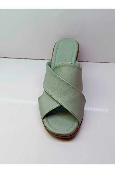 ENZO Koçoğlu Hakiki Deri Kadın Terlik