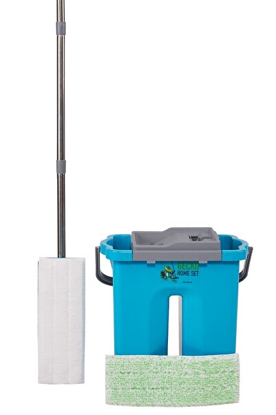 Ermop Temizlik Seti Mikrofiber Mop Yer Duvar Silme Gecko Home Set