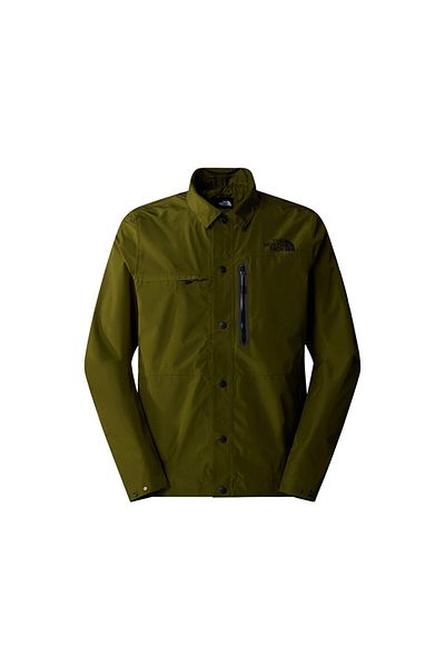 THE NORTH FACE Men's Outdoor Overshirt - m Amos Tech, Khaki, Nf0A879Dpıb1