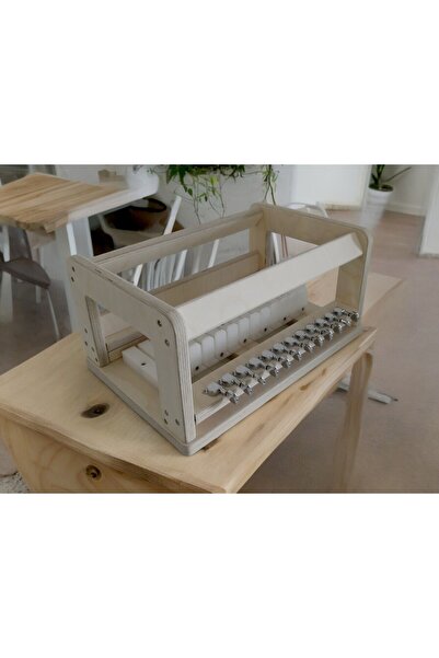 Lilium Soap Supplies Handcrafted 12 Telli Ahşap Sabun Kesici | Teller Arası M...