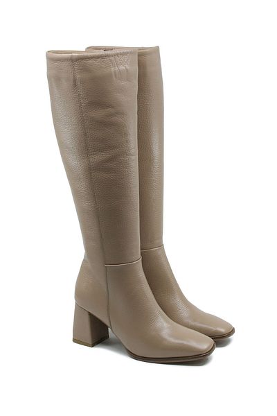 Gusse Women's Mink Genuine Leather Boots