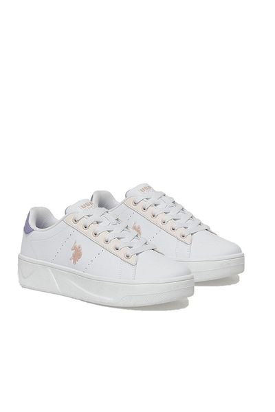 U.S. Polo Assn. Pantofi sport de zi cu zi Monica, pudră albă