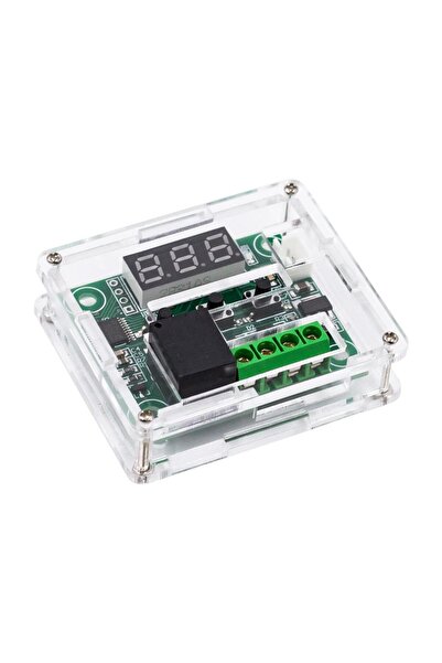 TLS Robotik W1209 12V Sıcaklık Kontrollü Dijital Termostat (Kutulu)