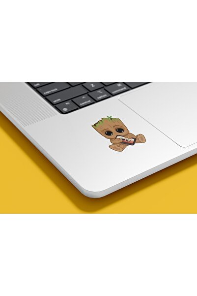 Marvel 1 штука 5 см наклейка з малюнком Бебі Грут - для ноутбука, шафи, телефону, чохла