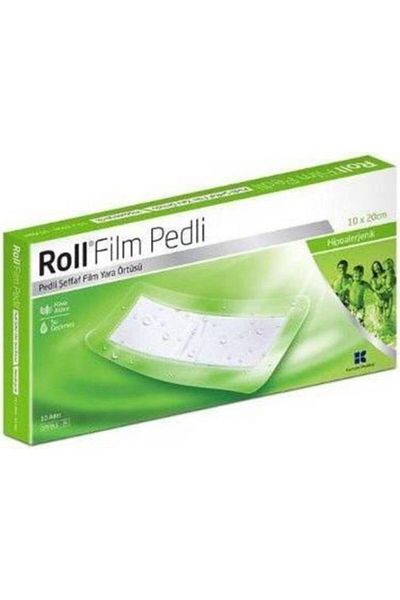 Roll 10x20 with Film Pad - Sterile - Waterproof - Wound Wrap - Hypoallergenic - 10 Pieces