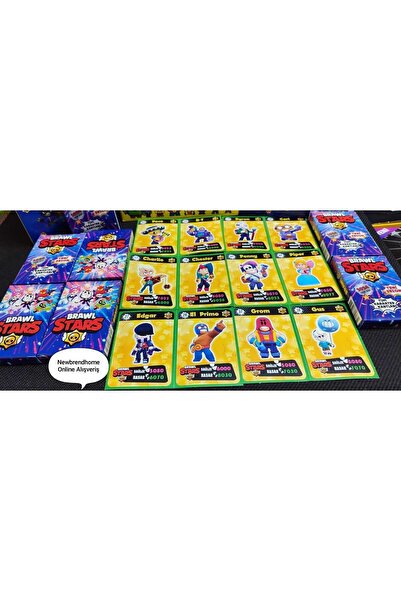 Emrah Gültekin سلسلة جديدة من بطاقات شخصيات Brawl Stars لعام 2024 (6 صناديق ص...