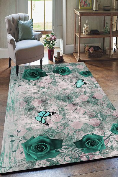 Yürük Home WELSOFT FABRIC YRK115 MODEL ELASTIC CARPET COVER