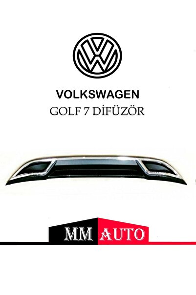 MM OTO Golf 7 7,5 Görünümlü Piano Black Difüzör