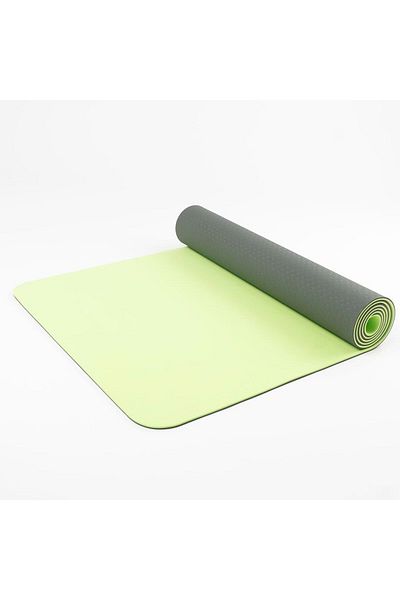 Mitr Green Non-Slip Yoga & Pilates Mat