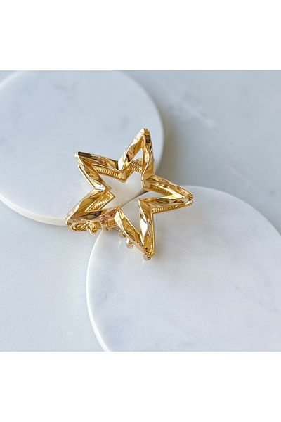 CHARMLUCKY Metal Star Latch Buckle - Stylish and Comfortable Design