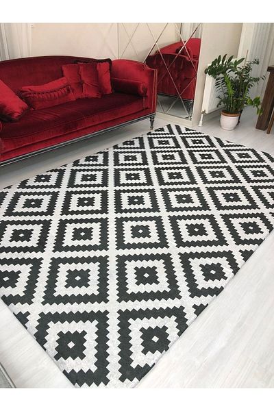 MEKA TEKSTİL Elastic Velvet Carpet Cover