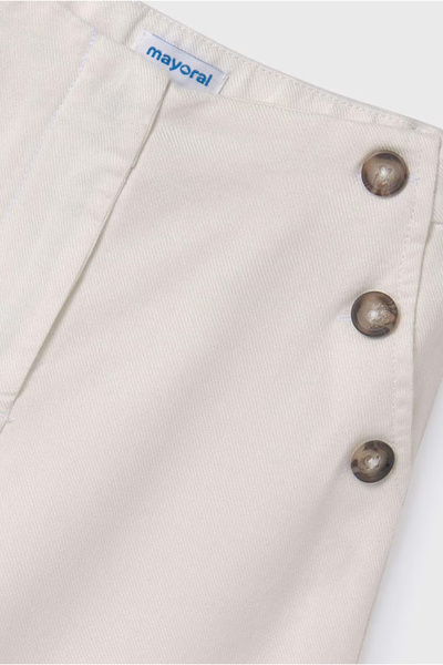 MAYORAL Girl's Buttoned Trousers - Relaxed Fit