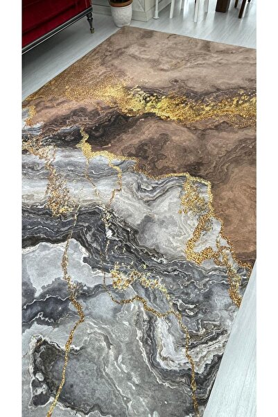 MEKA TEKSTİL New Model Powder Pyramid Pattern Elastic Carpet Cover