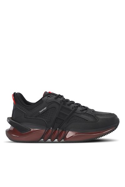 Slazenger ZENITH Men's Sneakers - Black / Red Shoes