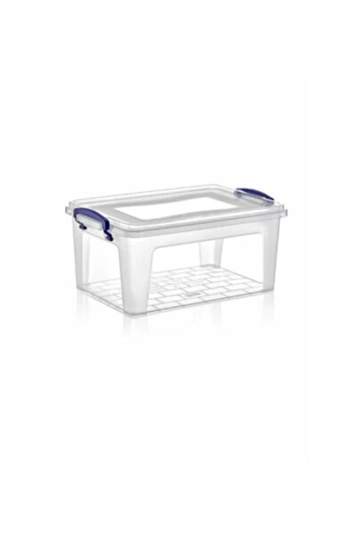 Dünya Clear Box Kilit Kapaklı Saklama Kabı Kutusu 5.5 lt