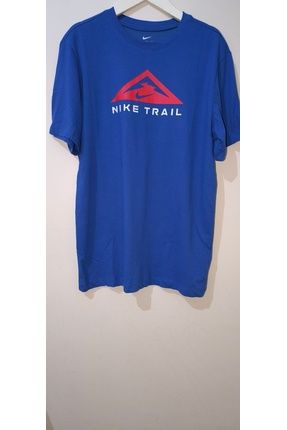 Nike Dri fit Trail running training erkek mavi spor t shirt dx2183 Fiyat Yorumlar Trendyol