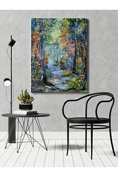 RUGSMODERN Kanvas Tablo Çayır Çimen Desenli Modern Tablo