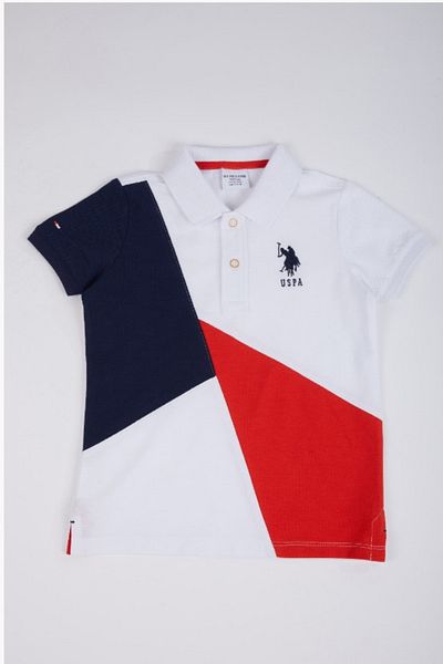U.S. Polo Assn. Зелена детска тениска - удобна кройка и стилен дизайн