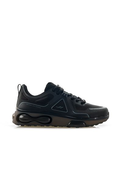 Lescon Airfoam Marble Unisex Running and Walking Shoes - 36-40, 24Y, Black/Fume