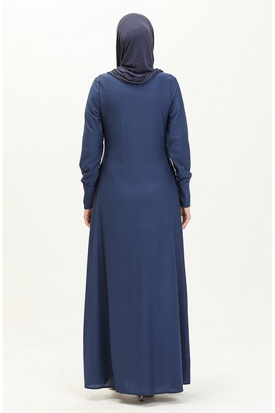 sefamerve Indigo Pocket Dress - 0665-07