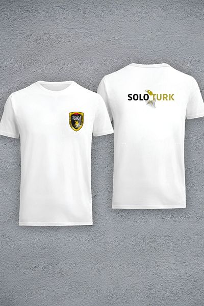 JoneBase تي شيرت قطني كبير الحجم مطبوع للجنسين من SoloTurk