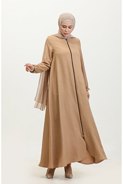 sefamerve 3086-02 Model Camel na zip Mevlana Ferace