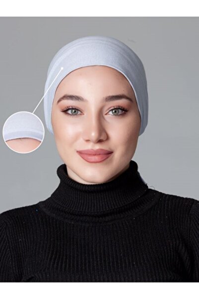 nanak Açık Gri Penye Kaymayan Bone