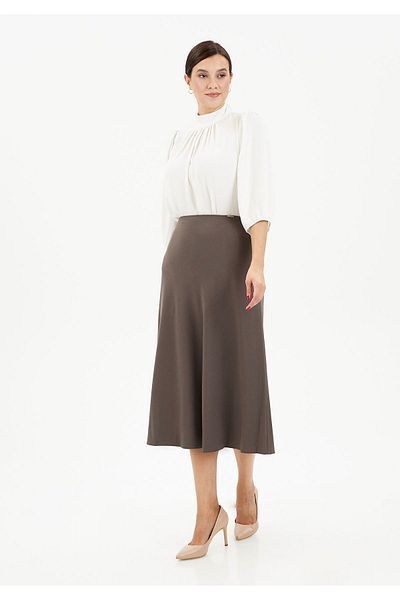 G-Line Φούστα A-Line Mink Midi Kilos