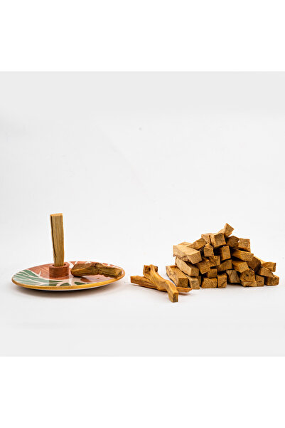 Mitr Yeşil Yaşam Ağacı El Yapımı Palo Santo Tütsülük (ağaç Tütsülük)