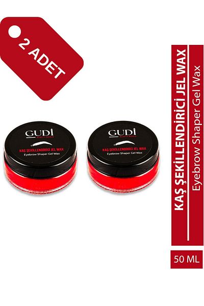 Gudi Gel Wax Eyebrow Stabilizer - 50 ml x2 Pieces
