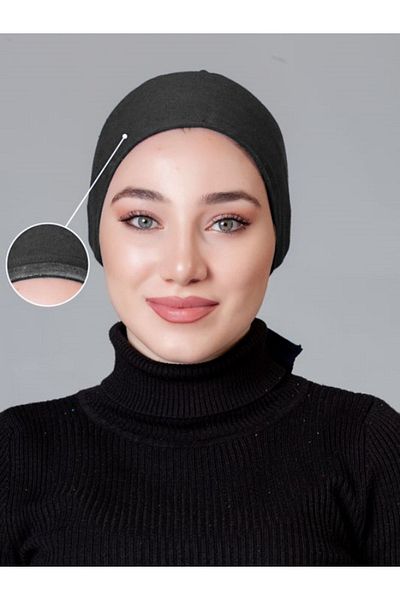nanak Anthracite Lycra Non-Slip Bonnet