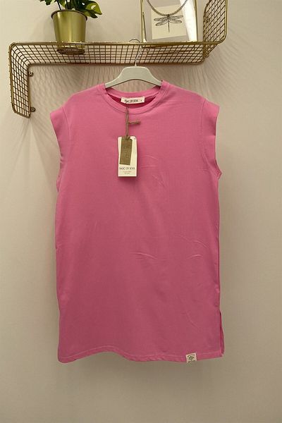 Puane Soul 30725 New Sleeve Underwear Tunic - Pink