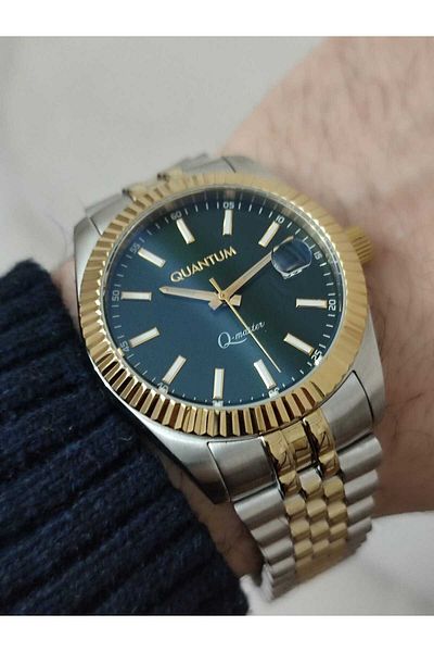 Quantum Qmg941 Steel Cord Men's Wrist Watch Automatic 1736