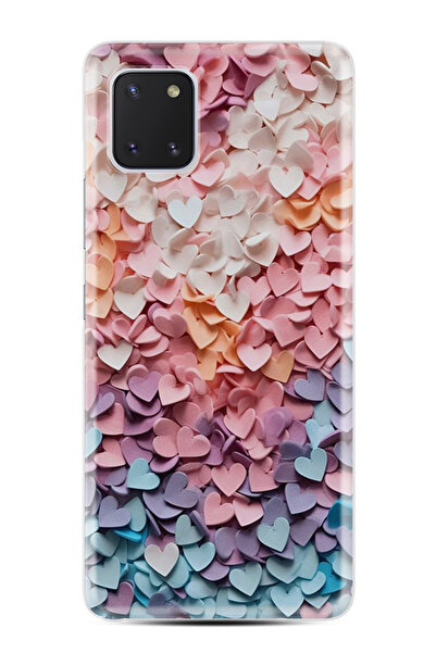 Genel Markalar Samsung Galaxy Note 10 Lite Kılıf Desenli Baskılı Silikon Sugar Love STK:31