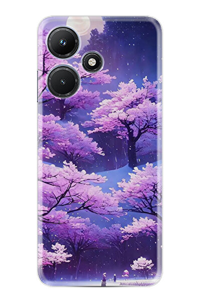 INFINIX Hot 30i Kılıf Desenli Baskılı Silikon Tree STK:40