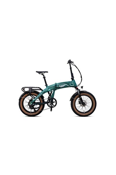 Loop ARMOUR -20"Katlanir (FAT Bike) -7 Vites-Elektrikli- Yesil-Gri