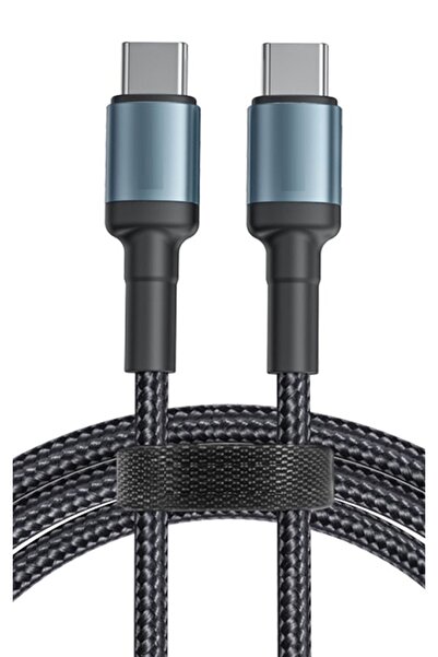 Zipax Samsung Galaxy M52 Şarj Kablosu 2Metre 60W PD-Typ Uyumlu e C Hızlı Şarj