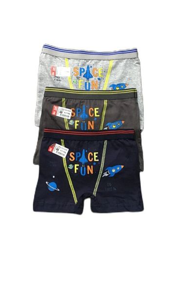 ÖREN YILDIZ 3 τμχ Lycra Boxers για αγόρι