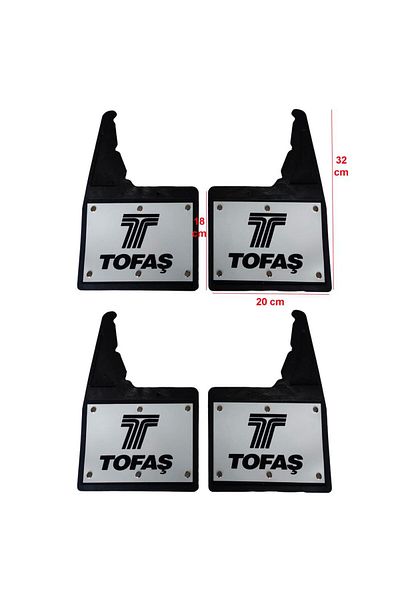 Yeni Dünya Tofaş Doğan Şahin Eagle 4-Piece Riveted Front/Rear Mud Cover Dust Cover Tfs1rx010yd
