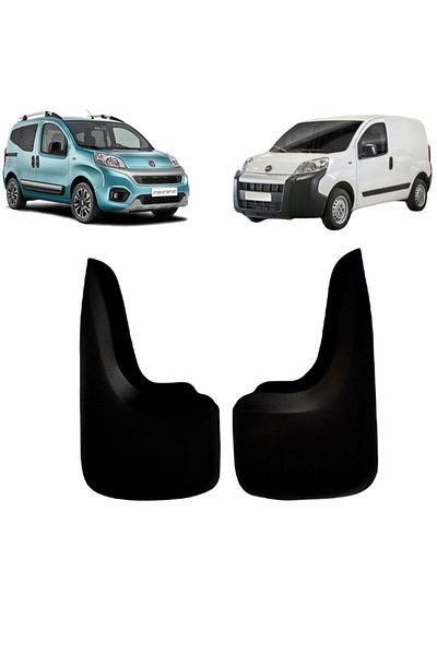 YeniDünyaOto Fiat Fiorino - 2-Piece Rear Mudguard Dust Cover Set Fıa0bz026