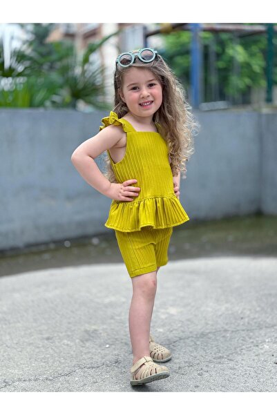 Uslukids Gökjoy Boutique - Premium Quality Girls' Summer Shorts Set