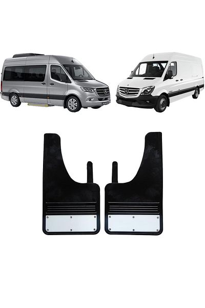 YeniDünyaOto Mercedes Sprinter Minibus/panelvan Compatible 2-Piece Mudguard Fender Dust Cover Mrc0pz001