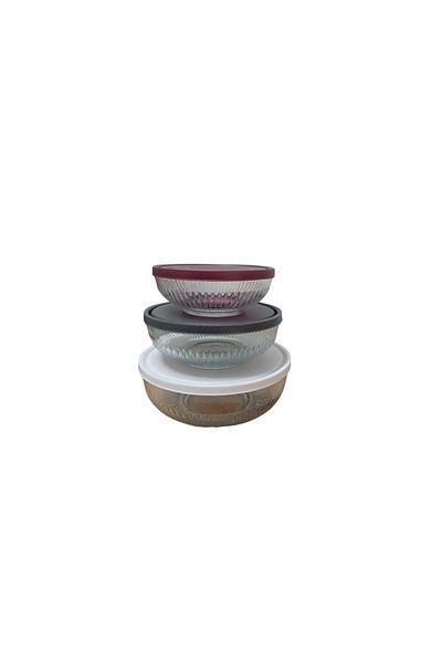 LAV FEYZADE Tokyo 3-Piece Storage Container Set - 2600cc 1500cc 880cc