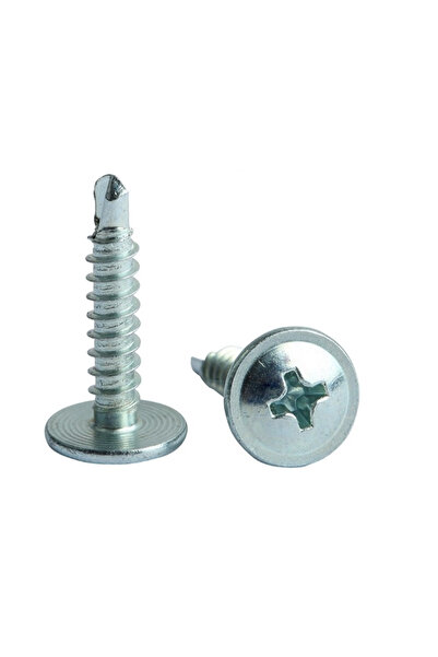 Genel Markalar 3,9x25 mm Pul Başlı Matkap Uçlu Vida (100 Adet)